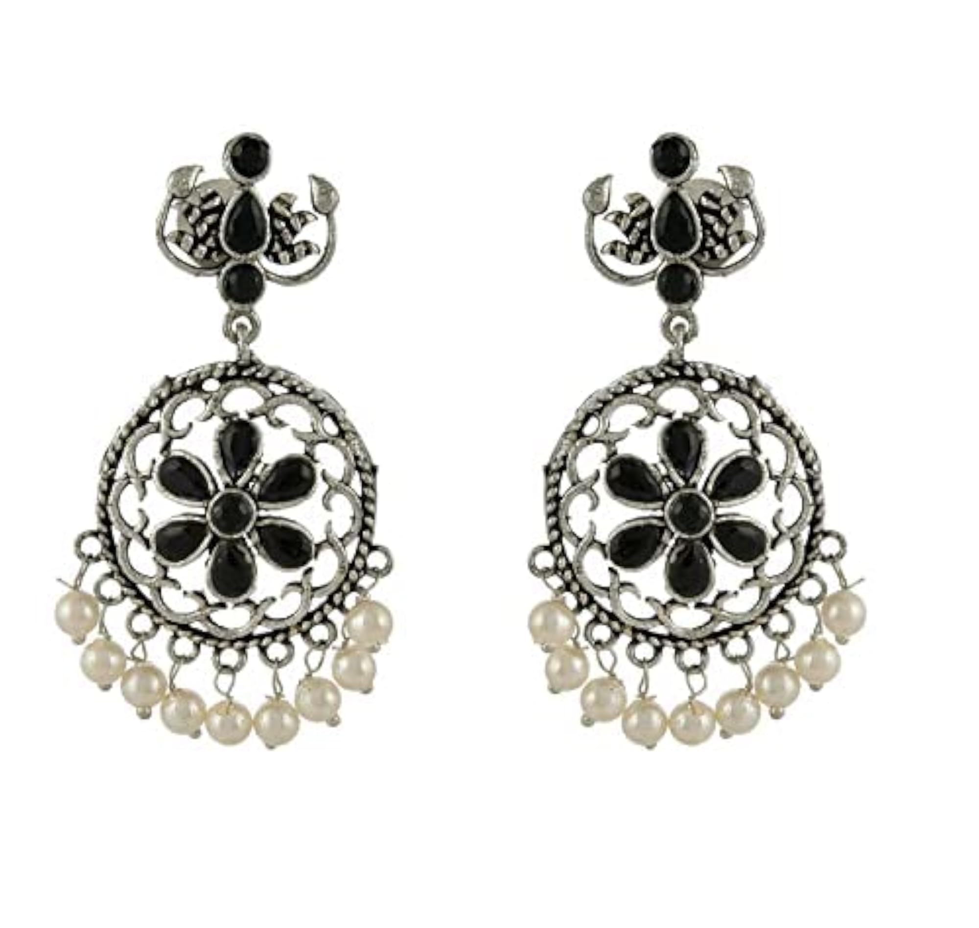 Traditional Indian Rakhi Necklace Set EV-3674-BK